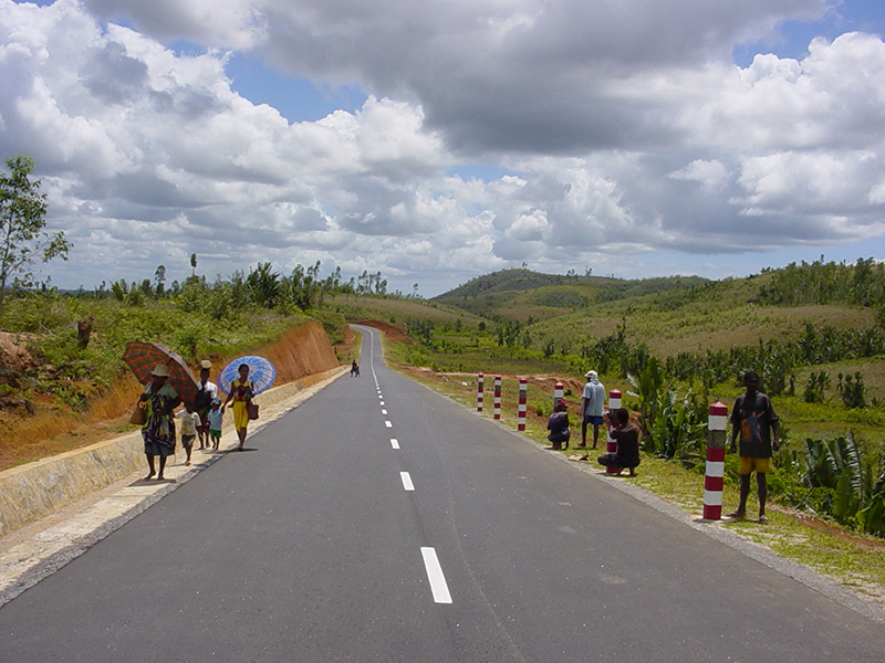 Ambatobe—Vatomandry Highway in Madagascar